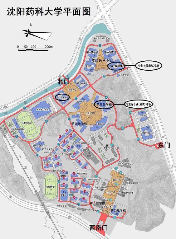 考场示意图